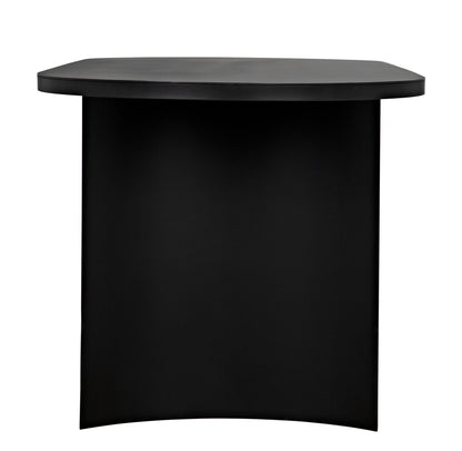 Concave Table-Dining Tables-Noir-Sideboards and Things