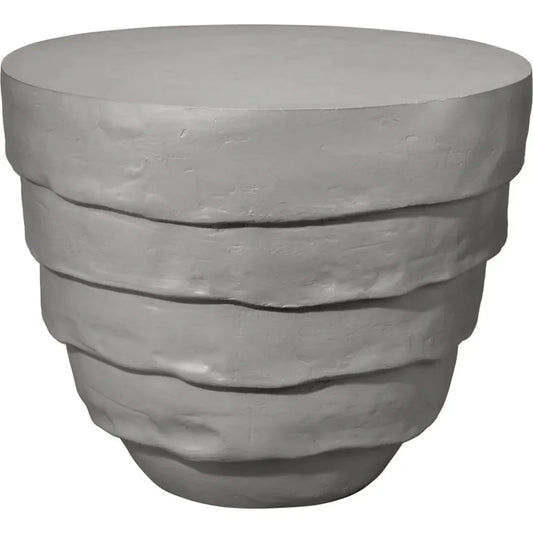 Jamie Young Concentric Fiber Glass Round Side Table