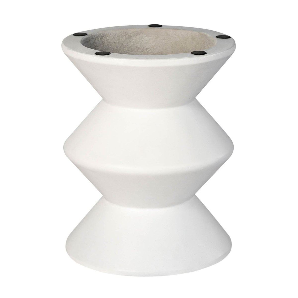 LH Home Concrete Inverted Concrete Outdoor Side Table
