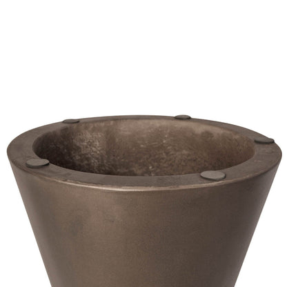 LH Home Concrete Mineral Concrete Outdoor Side Table