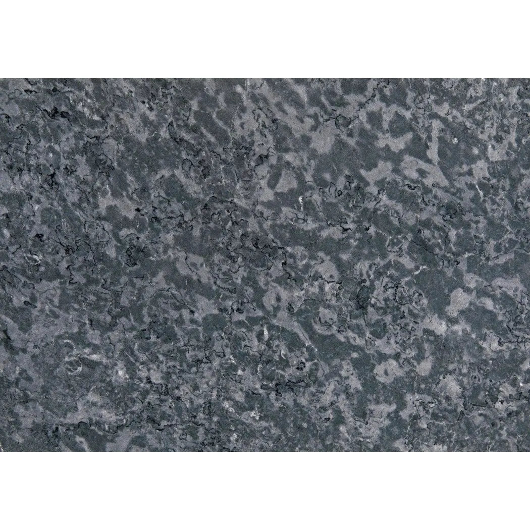 Confucius Wood & Marble Grey Round Coffee Table