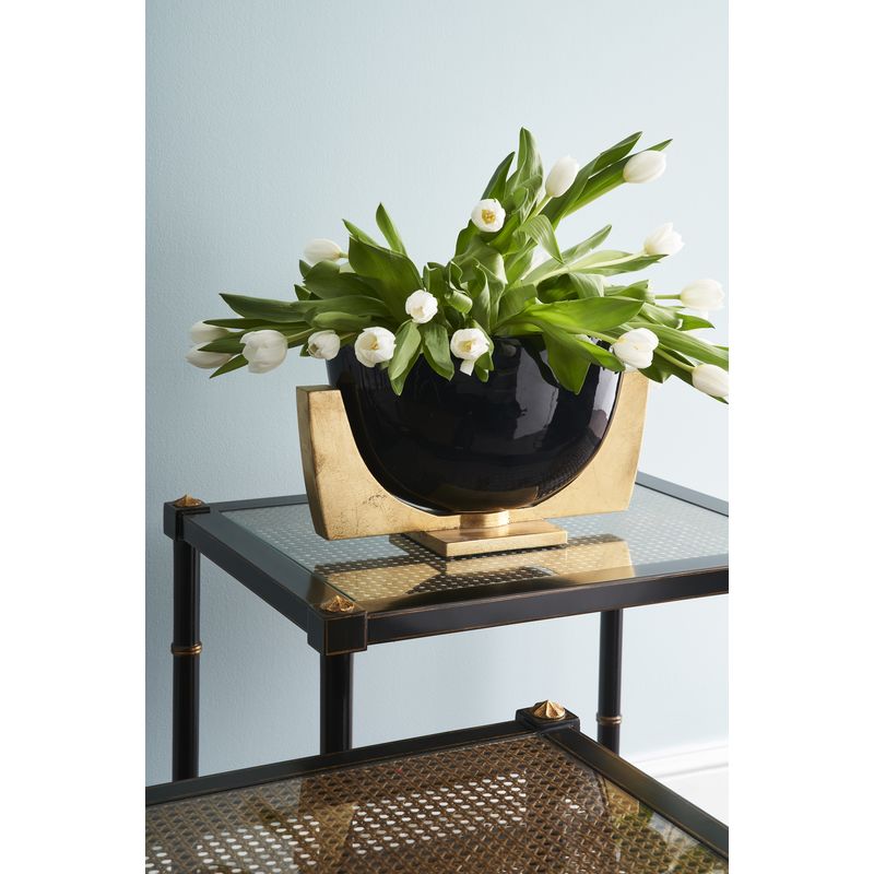 Conner Natural Caned Shelf Rectangular End Table