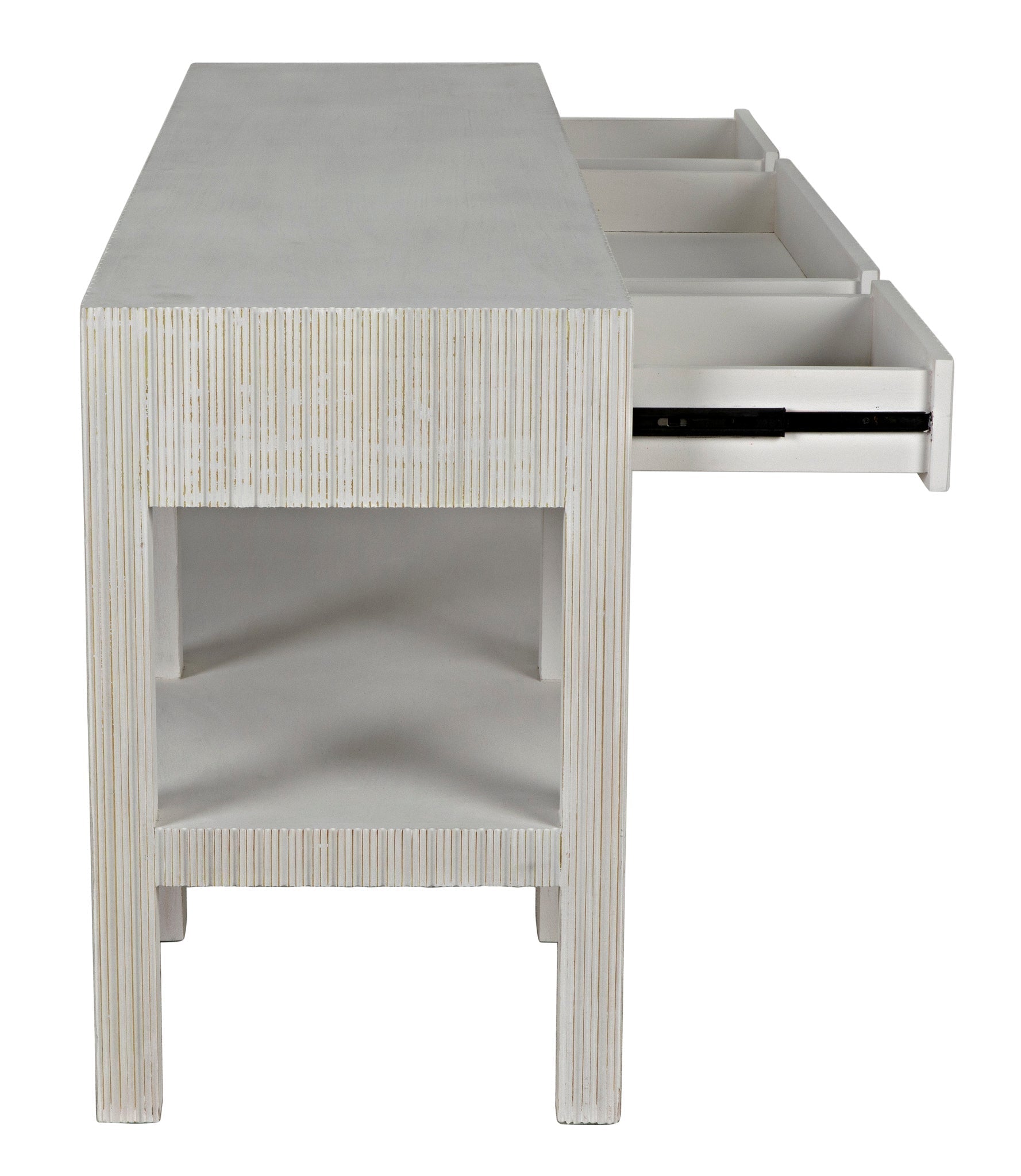 Conrad Console, White Wash-Console Tables-Noir-Sideboards and Things