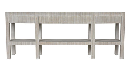 Conrad Console, White Wash-Console Tables-Noir-Sideboards and Things