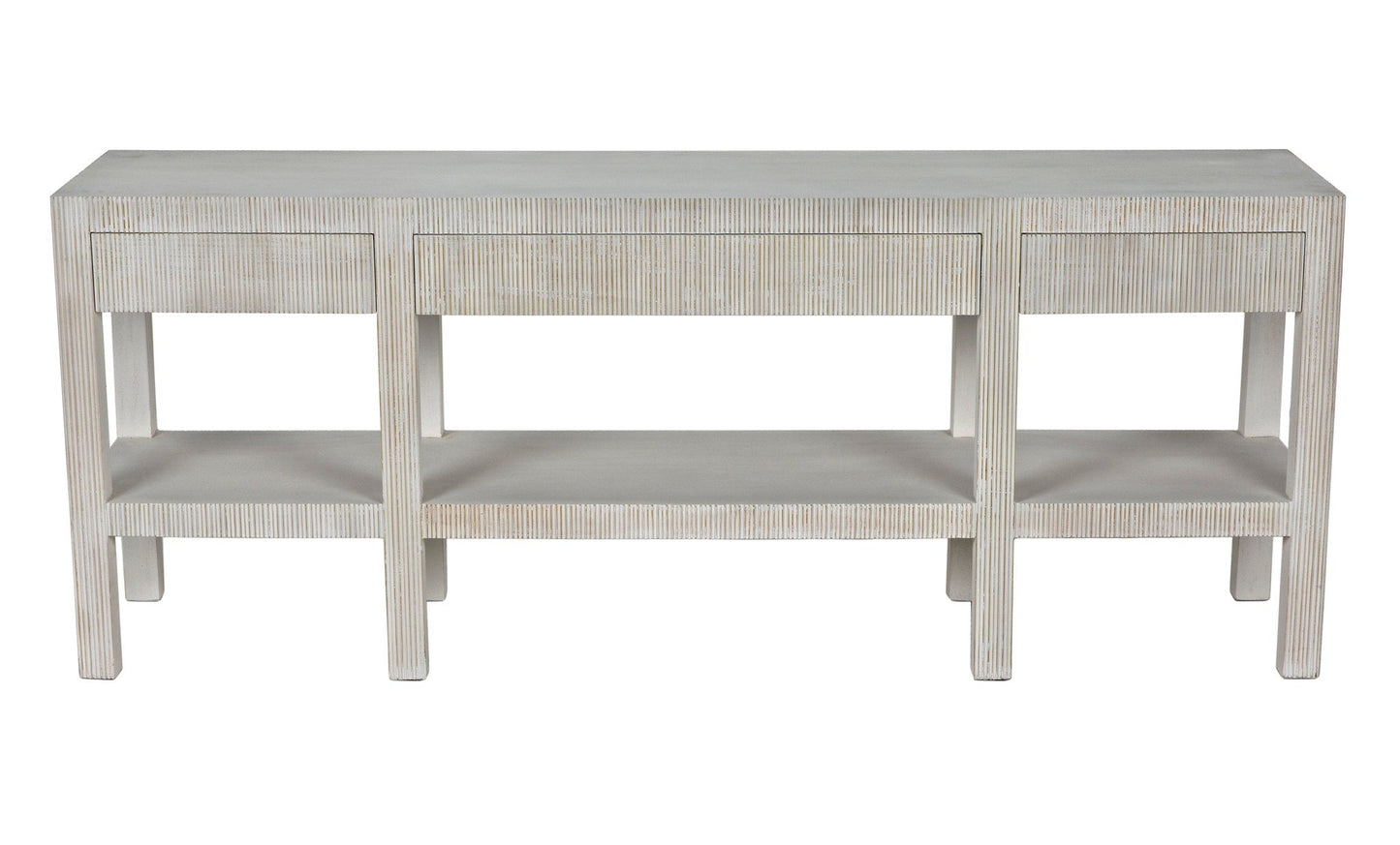 Conrad Console, White Wash-Console Tables-Noir-Sideboards and Things