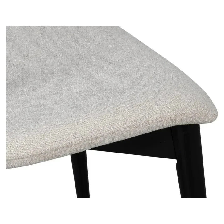 Sarreid Contour Performance Fabric Armless Dining Chair