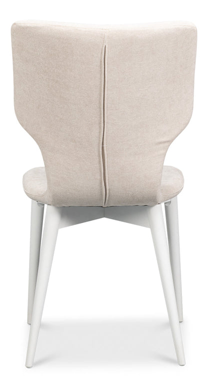 Sarreid Contour Performance Fabric Armless Dining Chair