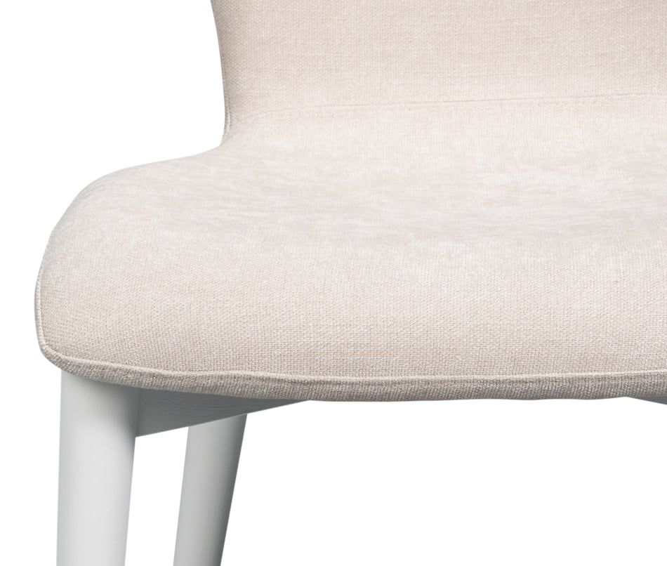 Sarreid Contour Performance Fabric Armless Dining Chair