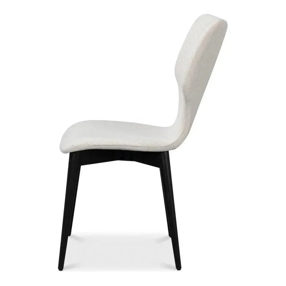 Sarreid Contour Performance Fabric Armless Dining Chair
