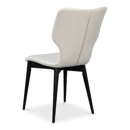 Sarreid Contour Performance Fabric Armless Dining Chair