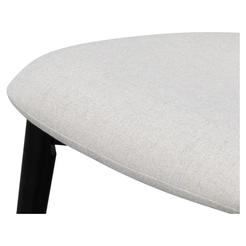 Sarreid Contour Performance Fabric Armless Dining Chair