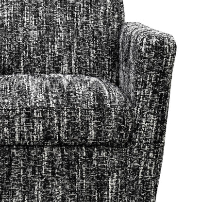 LH Home Cooper Leather Swivel Club Chair