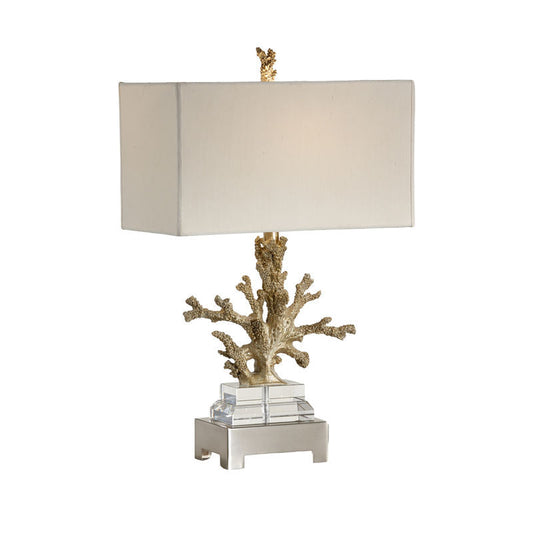 Wildwood Coral Colony Crystal Mounted Table Lamp