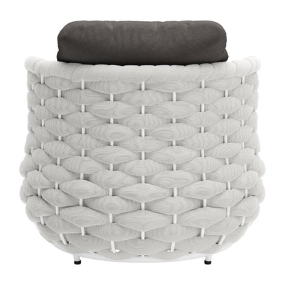 Zuo Modern Coral Reef Accent Chair Gray