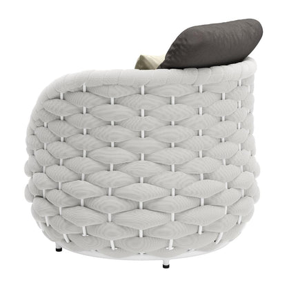 Zuo Modern Coral Reef Accent Chair Gray