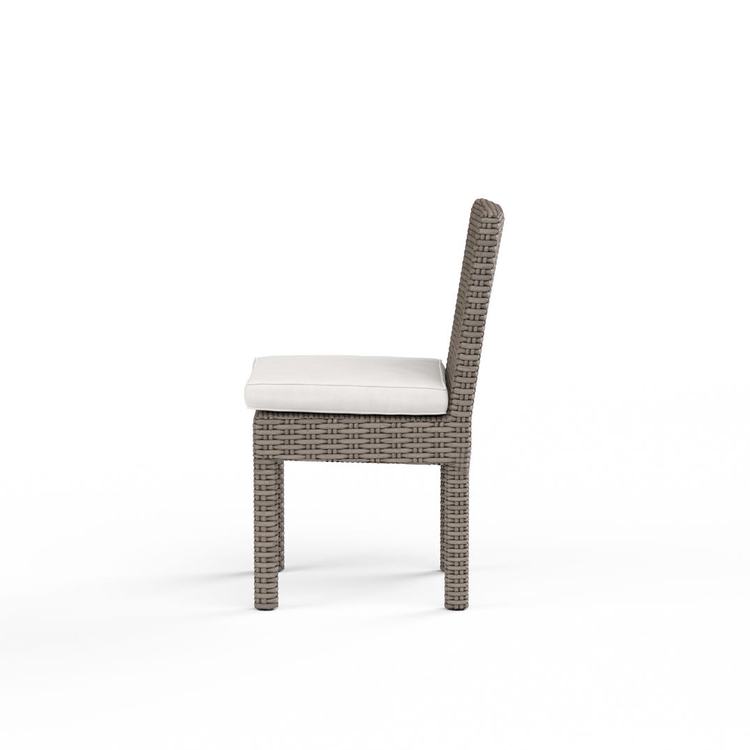 Coronado Sunbrella Armless Outdoor Dining Chair 2PC -- view 13