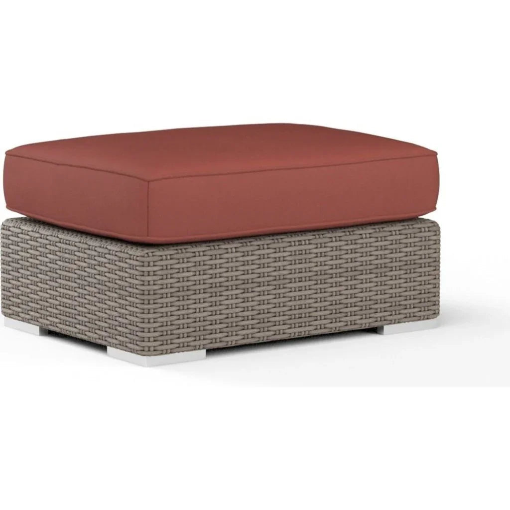 Coronado Sunbrella Outdoor Ottoman -- view 9