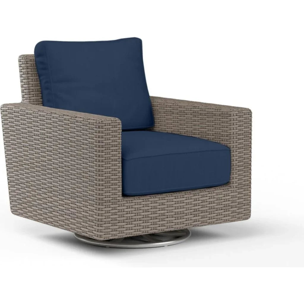 Coronado Sunbrella Swivel Outdoor Rocker