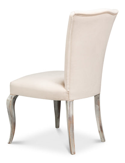 Sarreid Cortina Fabric Armless Dining Chair 2PC