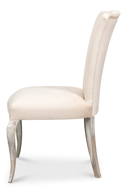 Sarreid Cortina Fabric Armless Dining Chair 2PC