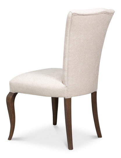 Sarreid Cortina Fabric Armless Dining Chair 2PC
