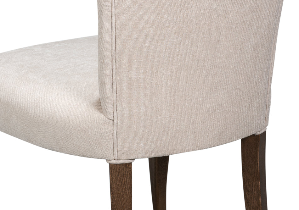 Sarreid Cortina Fabric Armless Dining Chair 2PC