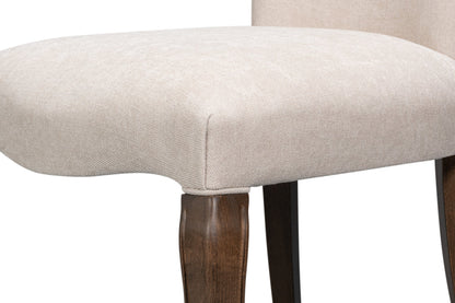 Sarreid Cortina Fabric Armless Dining Chair 2PC
