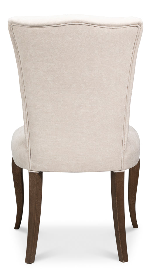 Sarreid Cortina Fabric Armless Dining Chair 2PC