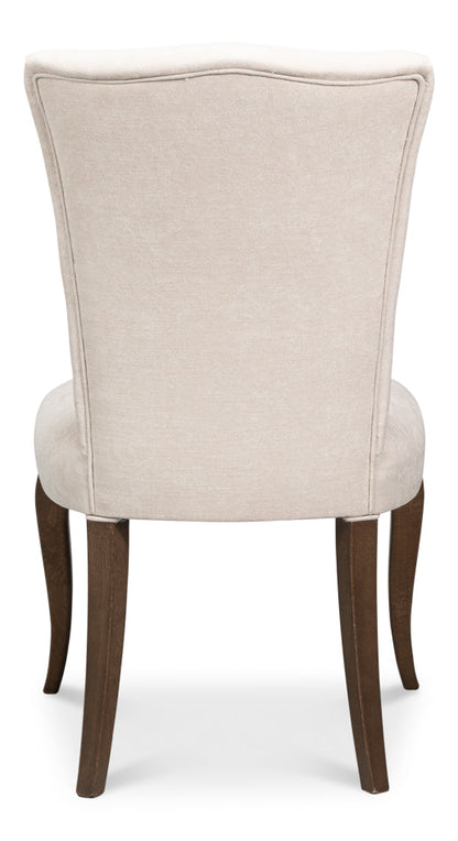 Sarreid Cortina Fabric Armless Dining Chair 2PC