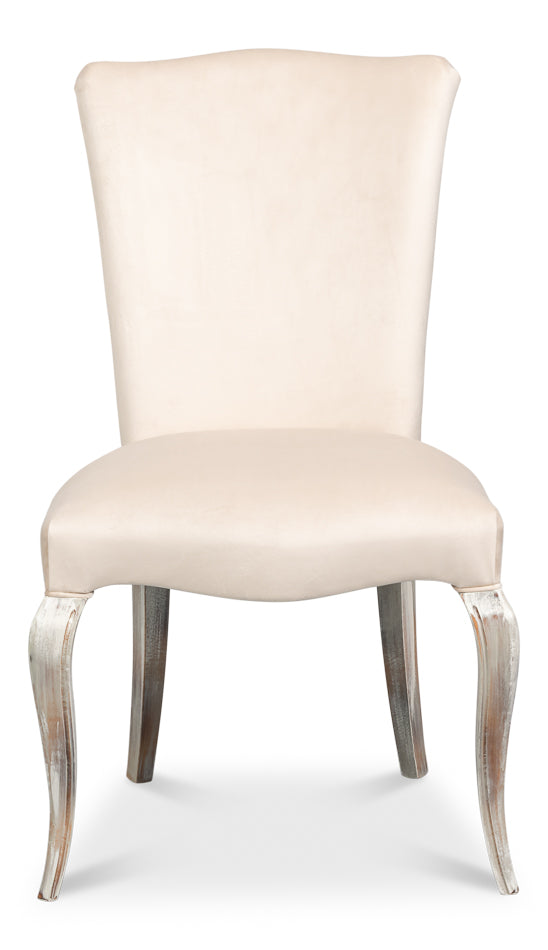 Sarreid Cortina Fabric Armless Dining Chair 2PC