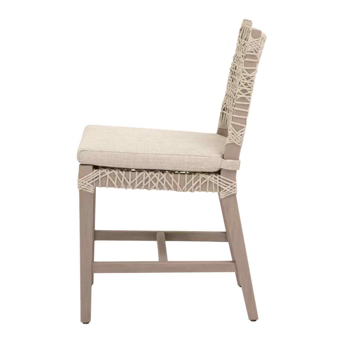 Costa Olefin Fabric Outdoor Dining Chair 2PC