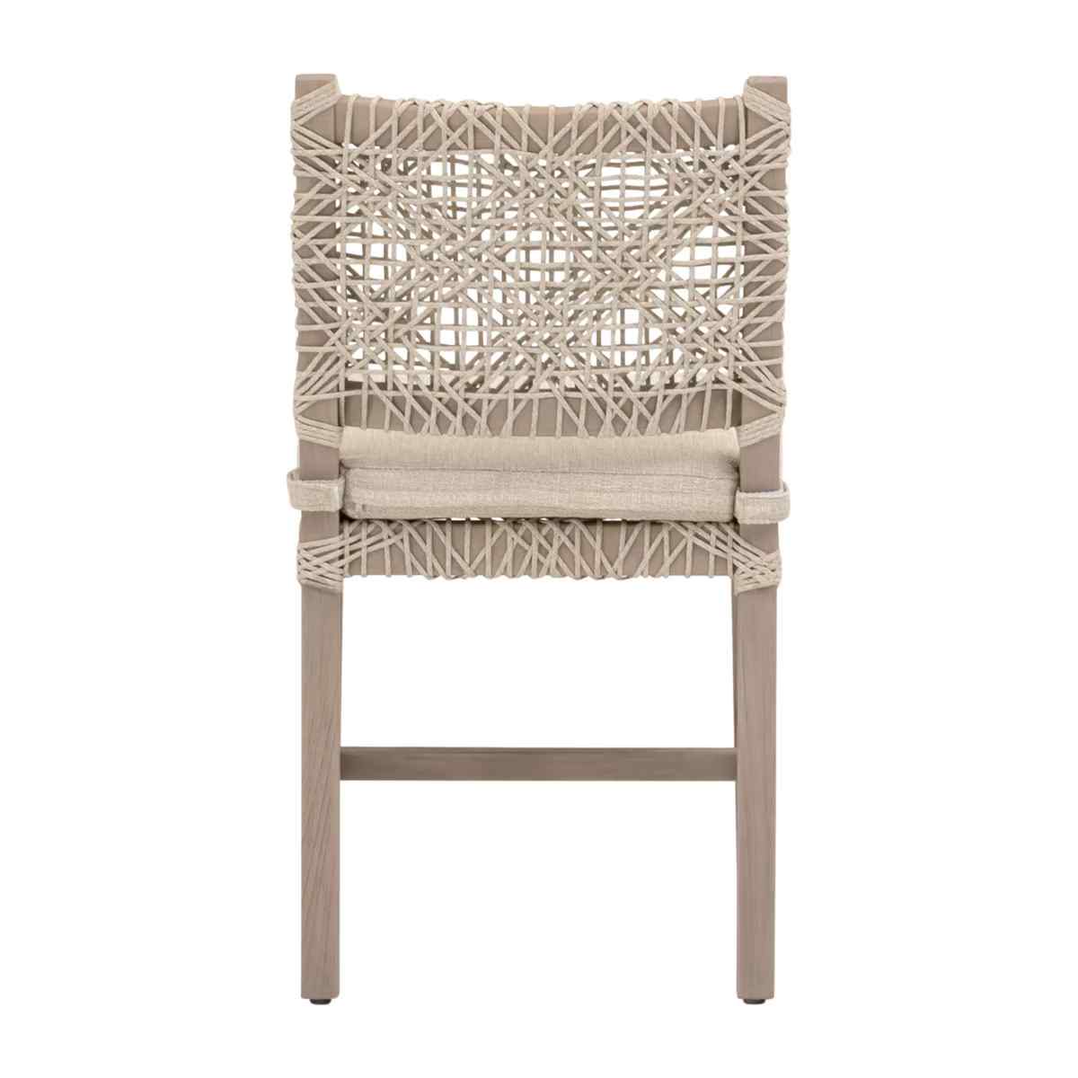 Costa Olefin Fabric Outdoor Dining Chair 2PC