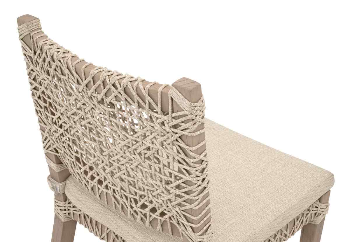 Costa Olefin Fabric Outdoor Dining Chair 2PC