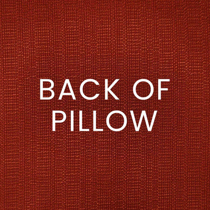 D.V. Kap Cotillion Red Throw Pillow With Insert