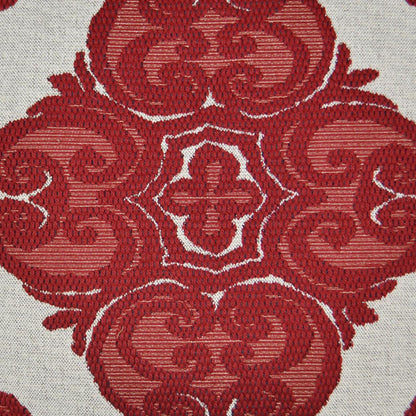 D.V. Kap Cotillion Red Throw Pillow With Insert