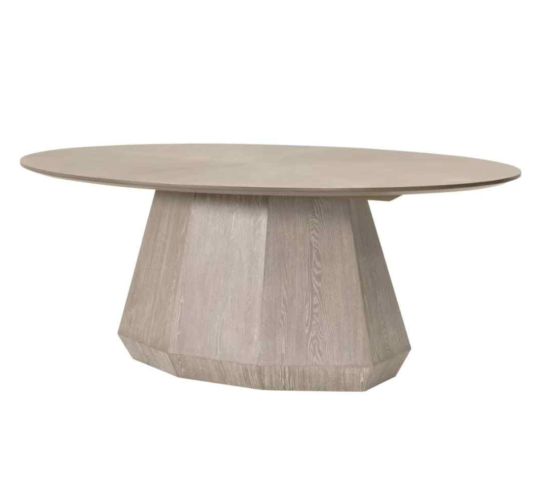 Coulter Wooden Oval Dining Table