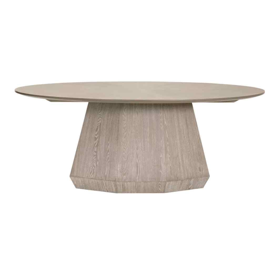 Coulter Wooden Oval Dining Table