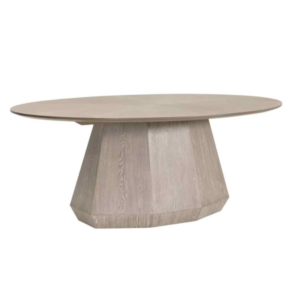 Coulter Wooden Oval Dining Table