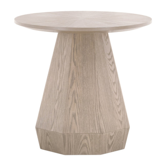 Essentials For Living Coulter Wood Brown Round End Table