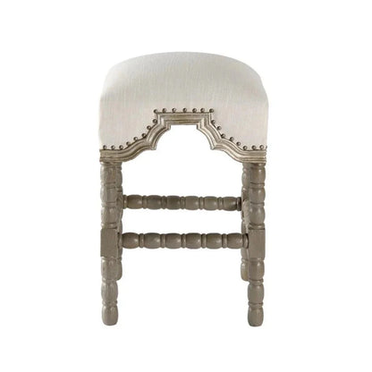 Counterstool San Marcos, French Silver-Bae Porcelain-Counter Stools-Peninsula Home-LOOMLAN