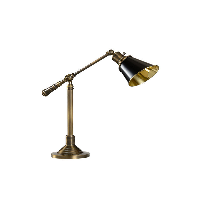 Wildwood Counterweight Solid Brass Desk Lamp