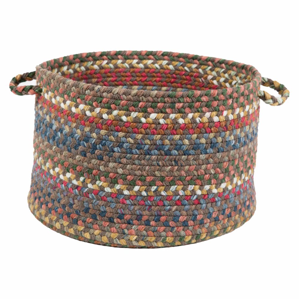 Rhody Rug Country Jewel Braided Handmade Outdoor Basket