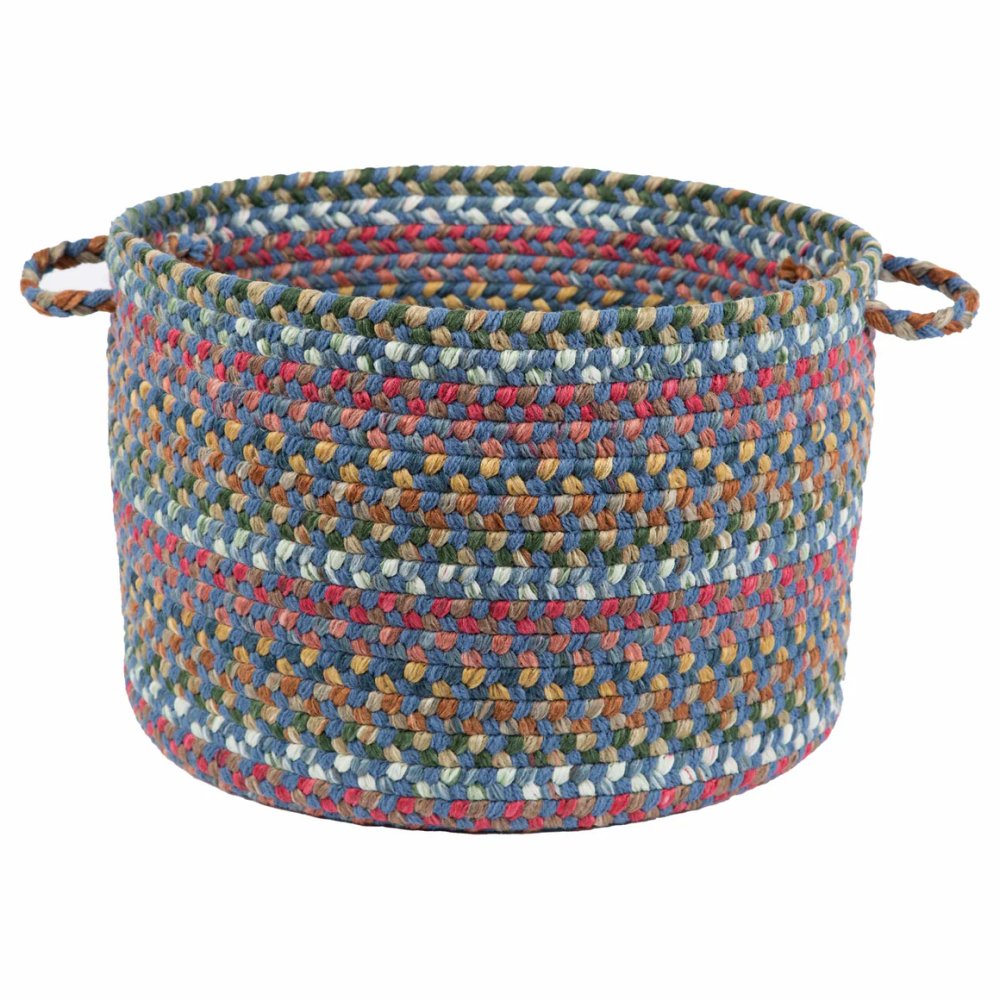 Rhody Rug Country Jewel Braided Handmade Outdoor Basket