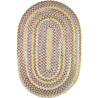 Rhody Rug Country Jewel Braided Oval Reversible Outdoor Area Rugs