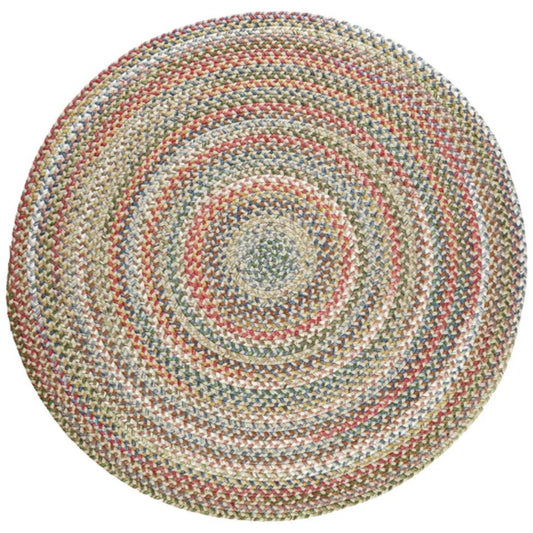 Rhody Rug Country Jewel Braided Round Reversible Outdoor Area Rugs