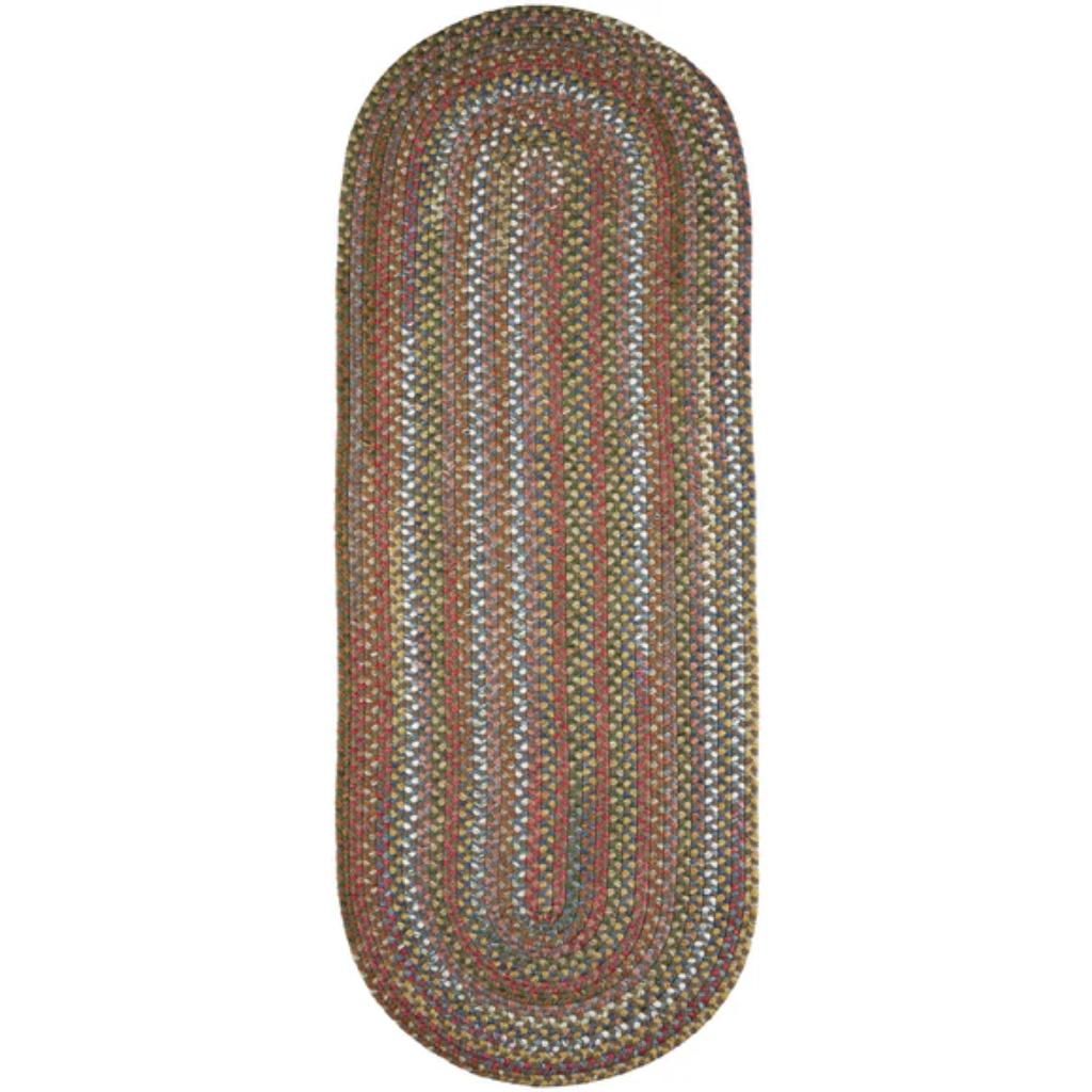 Rhody Rug Country Jewel Braided Runner Reversible Outdoor Area Rugs