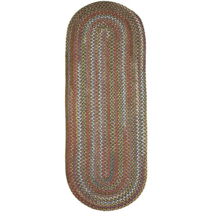 Rhody Rug Country Jewel Braided Runner Reversible Outdoor Area Rugs