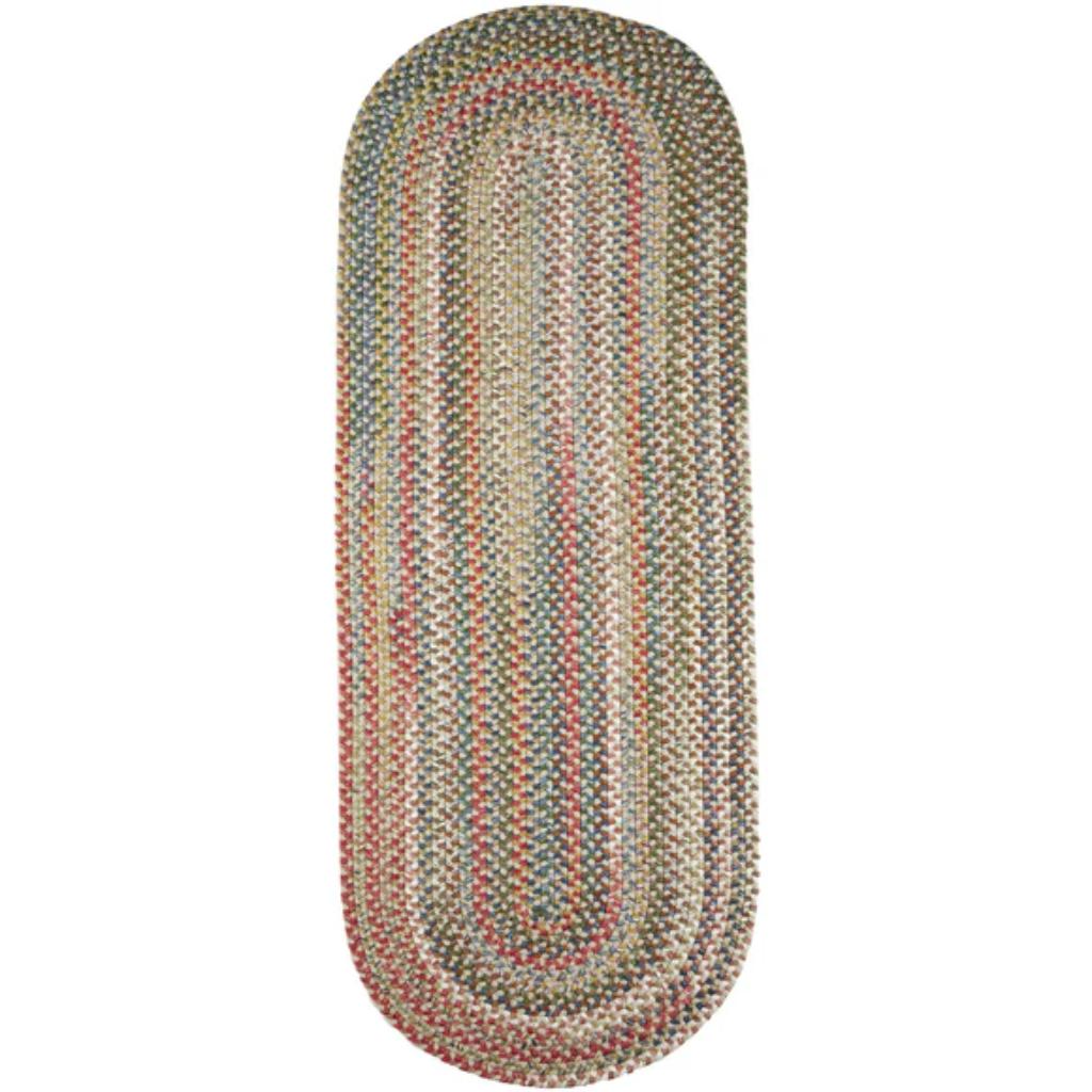 Rhody Rug Country Jewel Braided Runner Reversible Outdoor Area Rugs