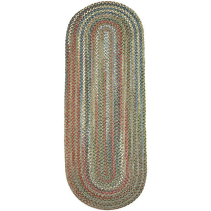 Rhody Rug Country Jewel Braided Runner Reversible Outdoor Area Rugs