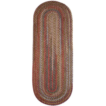 Rhody Rug Country Jewel Braided Runner Reversible Outdoor Area Rugs